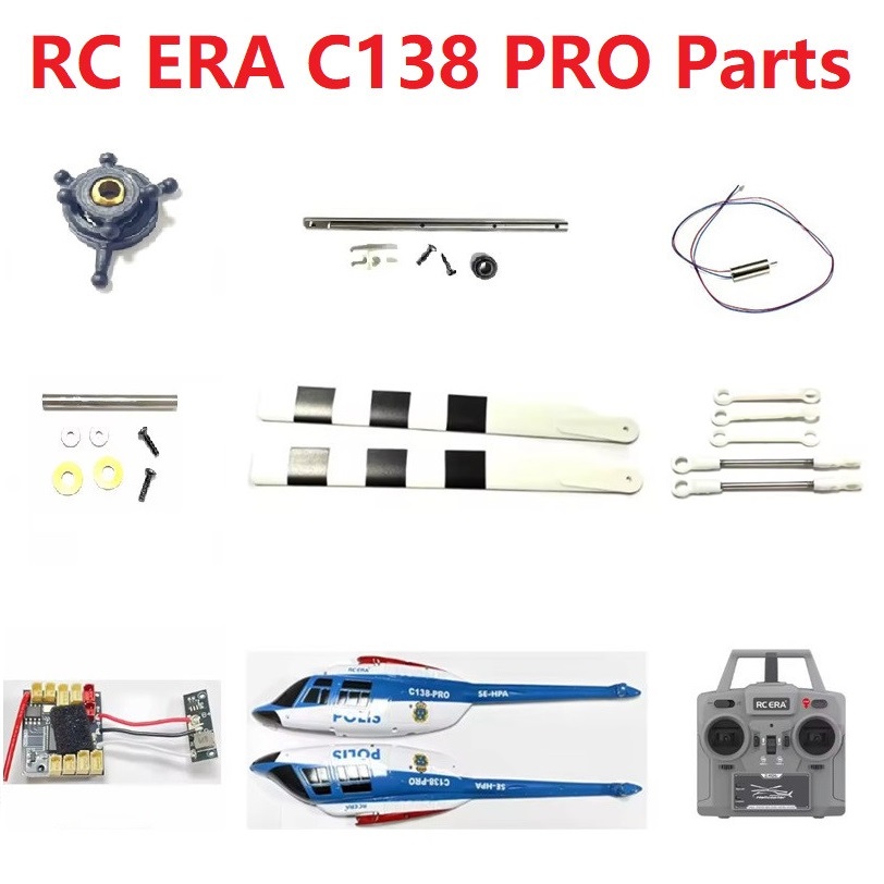 Rc Helicopter Blade - Liste des pièces détachées pour l'hélicoptère