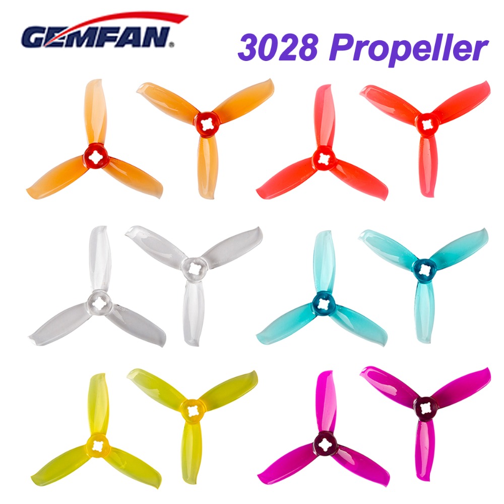 Rc Helicopter Blade - 10 paires/20 pièces Gemfan Windancer 3028