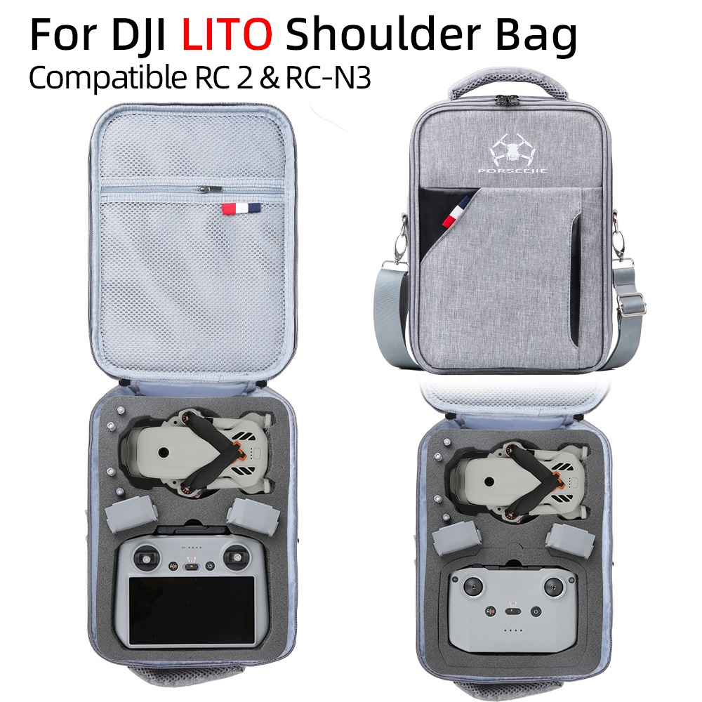 Rc Helicopter Bag - Sac organisateur pour DJI Lito X1,