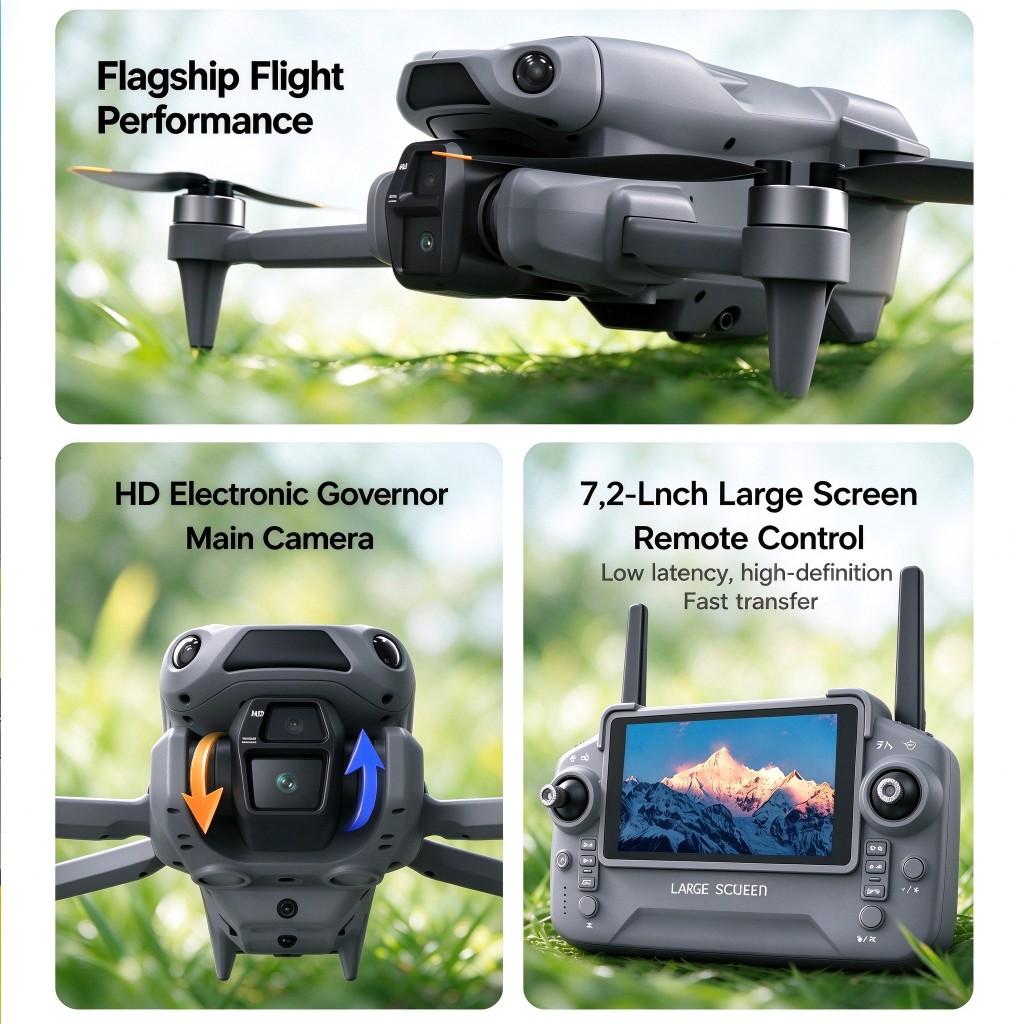 Nouveau drone GPS LF682 MAX pr - Rc Helicopter Case avis et prix